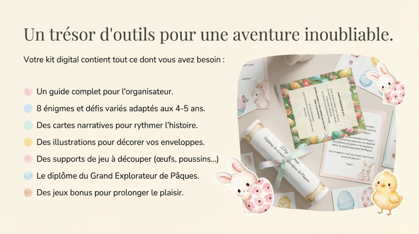 Chasse au trésor de Pâques