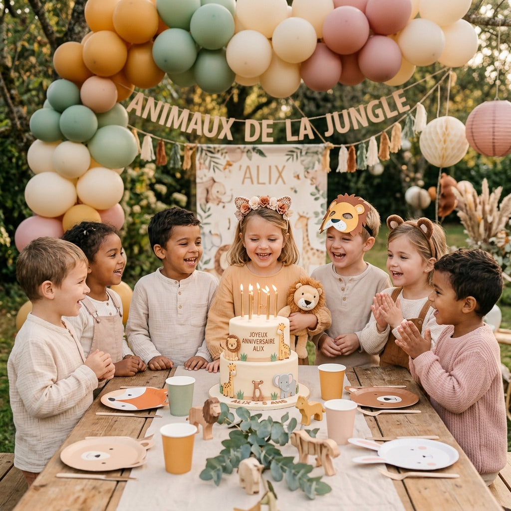 Anniversaire thème animaux 3-6 ans : le guide complet