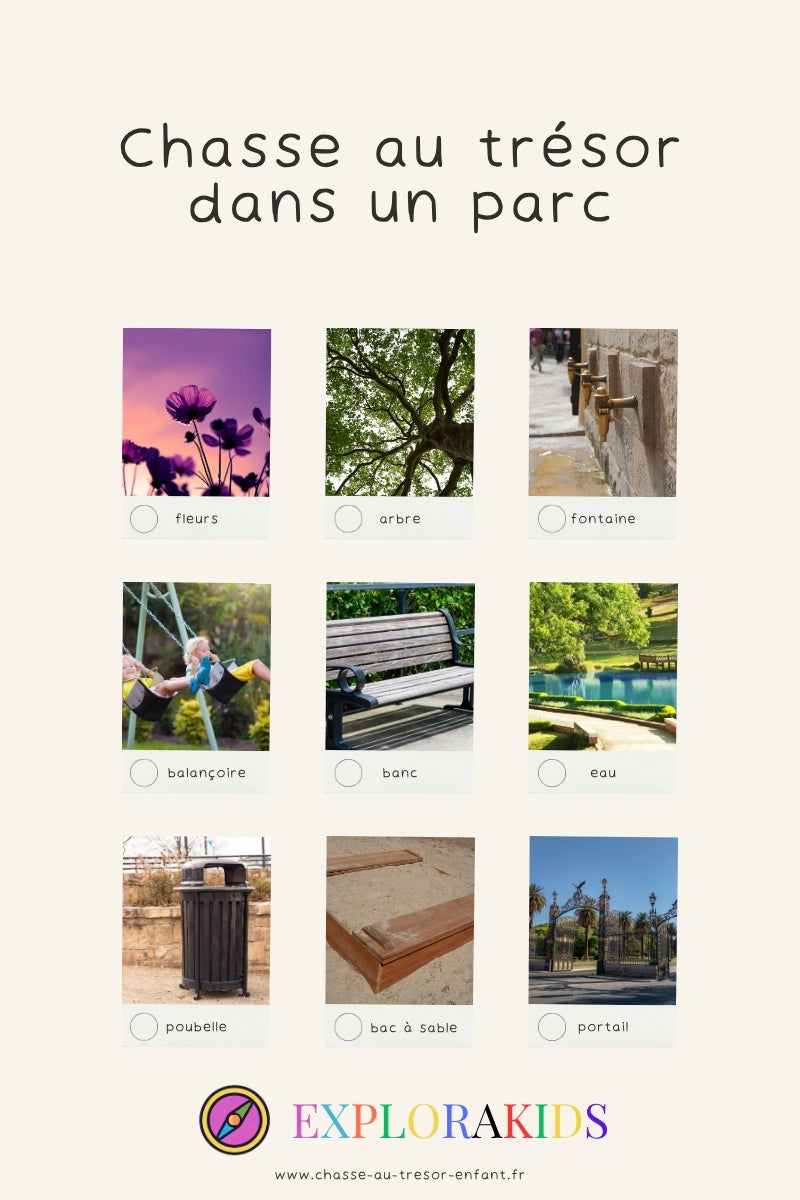 🗺️ Jeux de piste gratuits à imprimer pour enfants