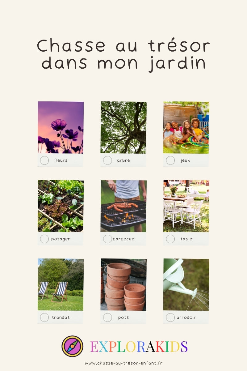 🗺️ Jeux de piste gratuits à imprimer pour enfants