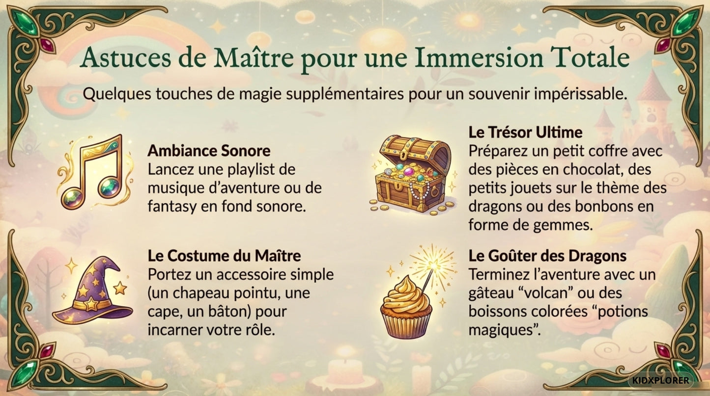 Chasse au trésor – L’aventure des dragons