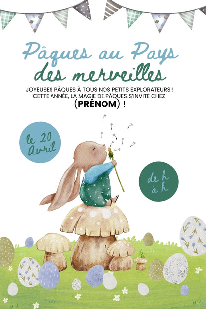 Chasse au trésor de Pâques