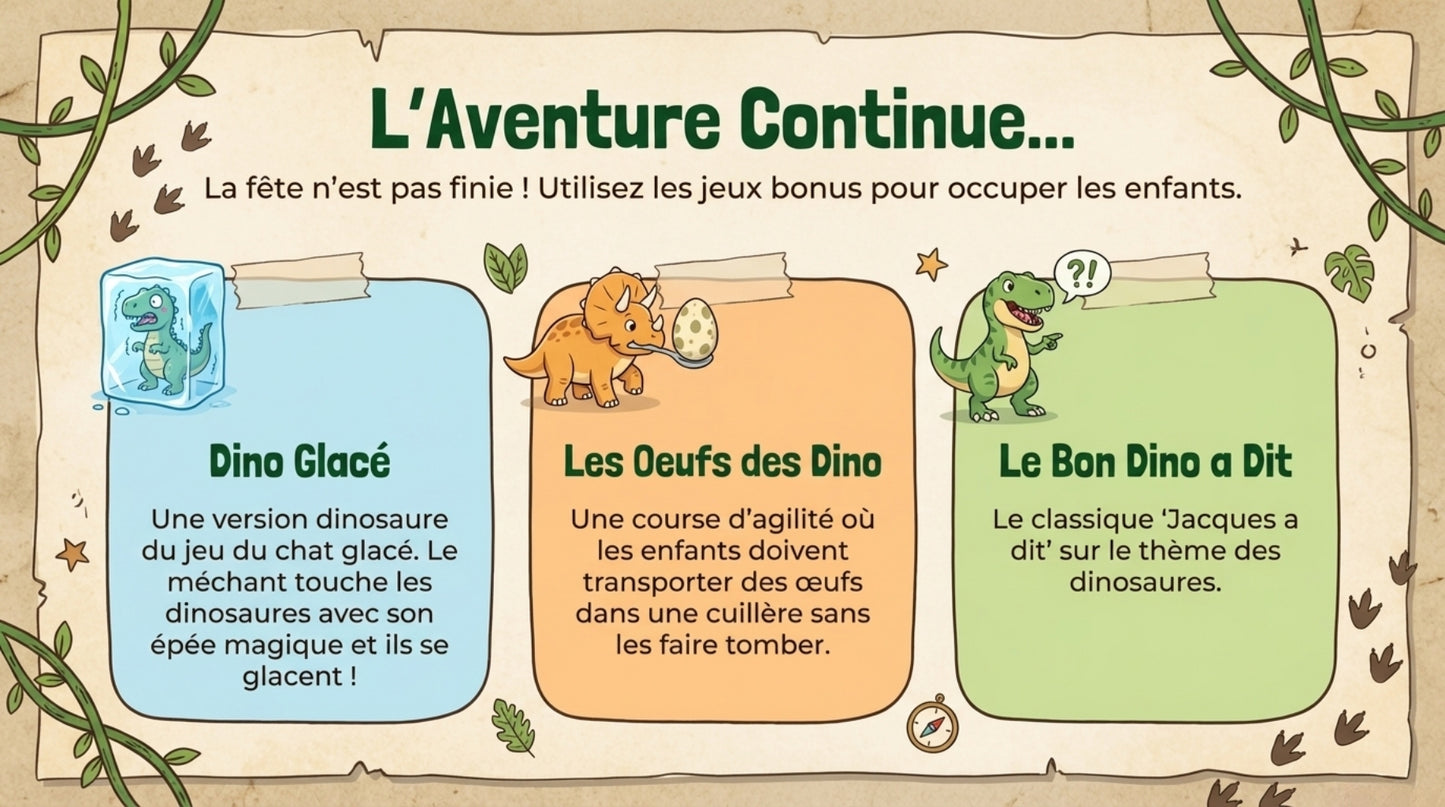 Chasse au trésor - L'oeuf perdu de Dino'Rex