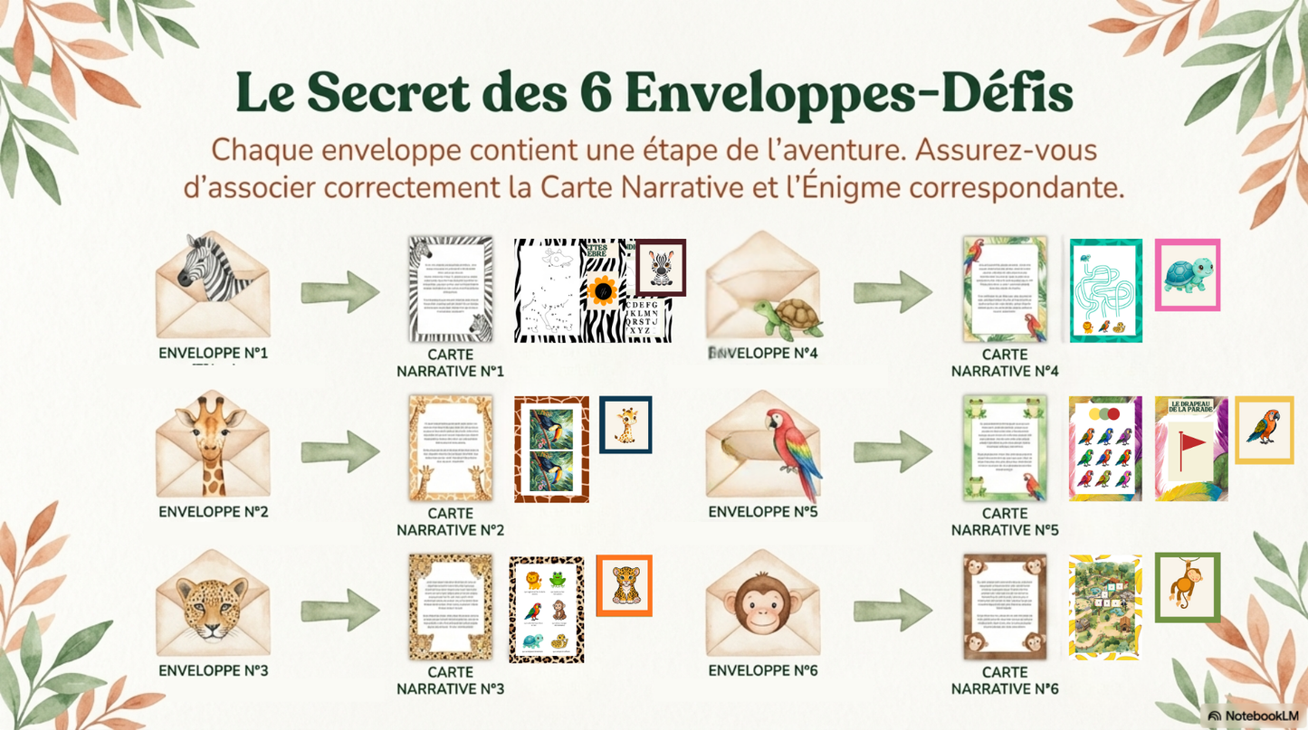 Chasse au trésor zoo - Sauvez la grand parade