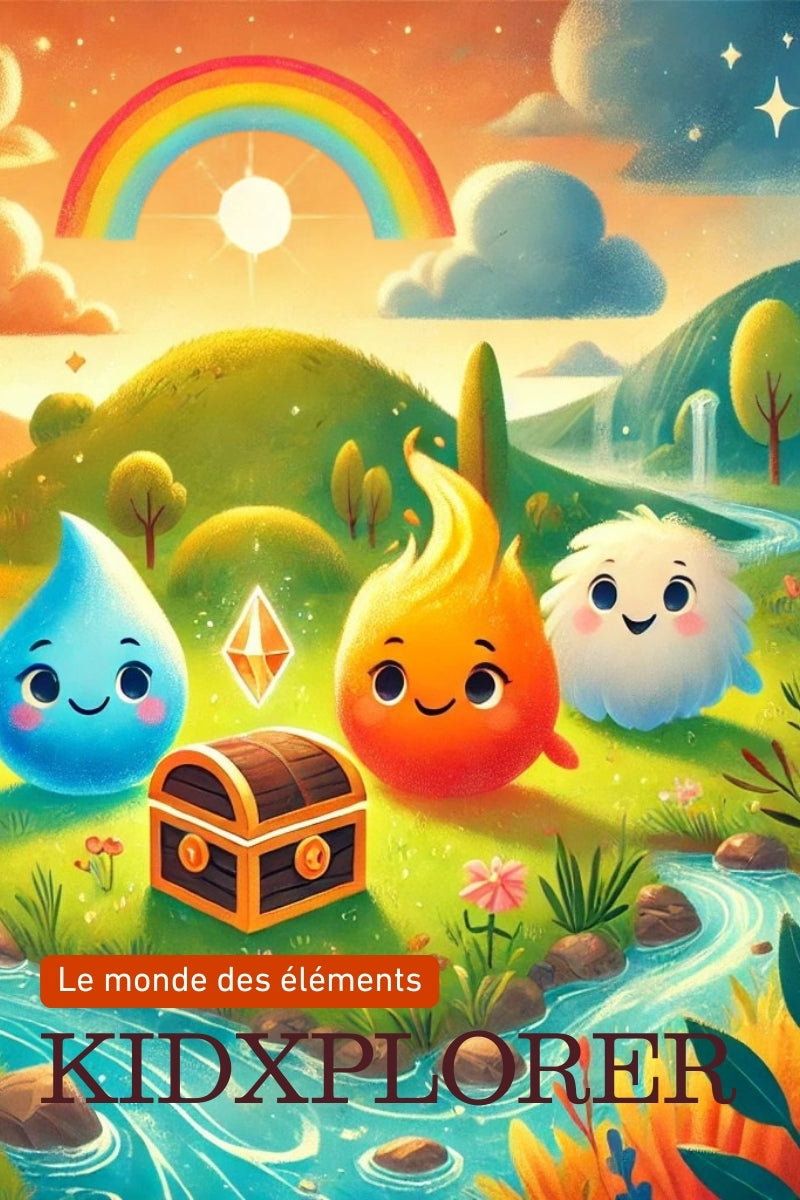 Chasse au trésor pirate 4-5 ans à imprimer - Chasse au trésor – L’aventure des éléments - KidXplorer