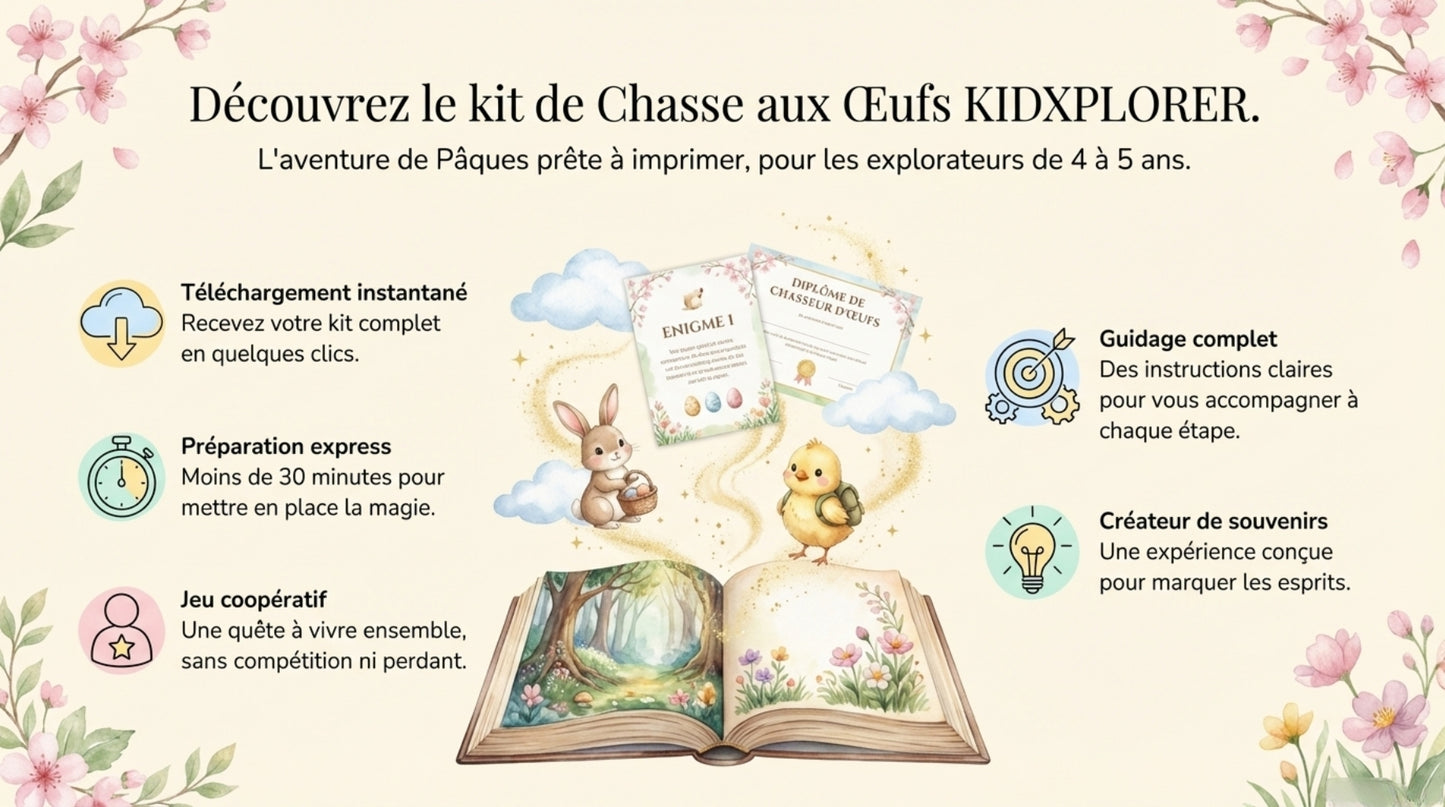 Chasse au trésor de Pâques